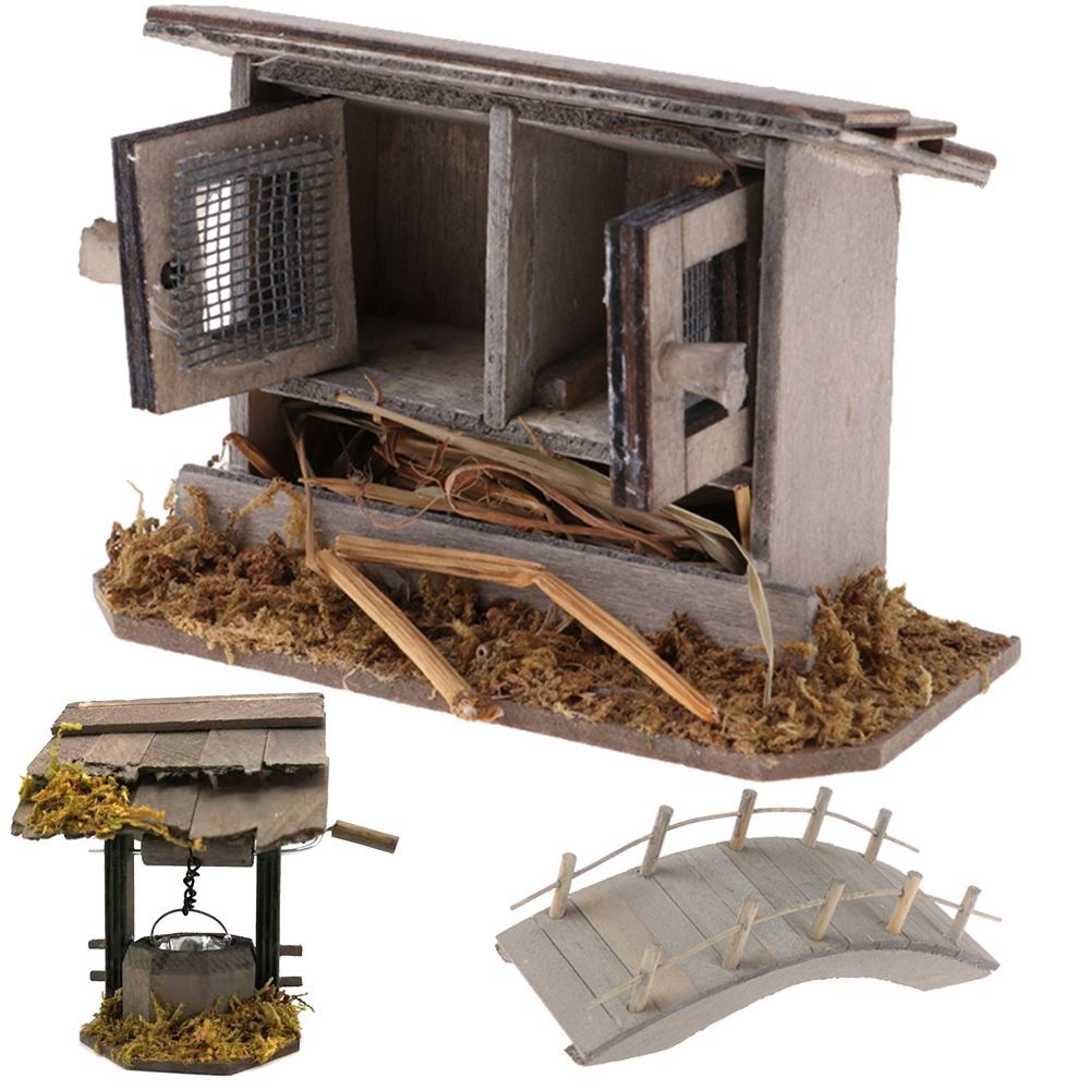 Smart Garden Mini - 1:12 Schaal Miniatuur Kippenhok Mini Boog
