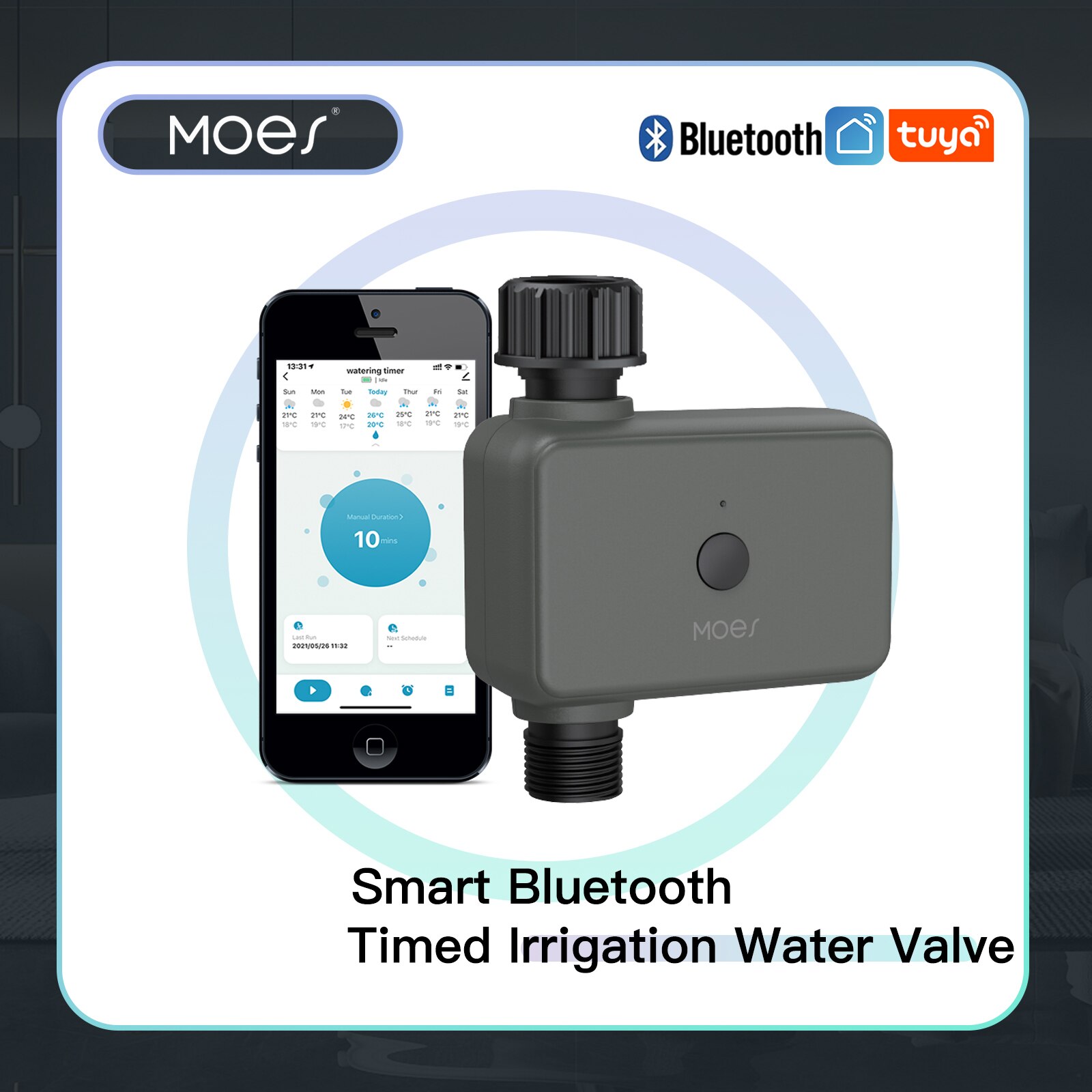 Smart Zen Garden - Moes Smart Tuya Bluetooth Watertimer Regen