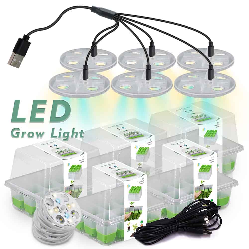 Smart Garden Lamp - LED-groeilicht Zaailing Starter Tray Kit met