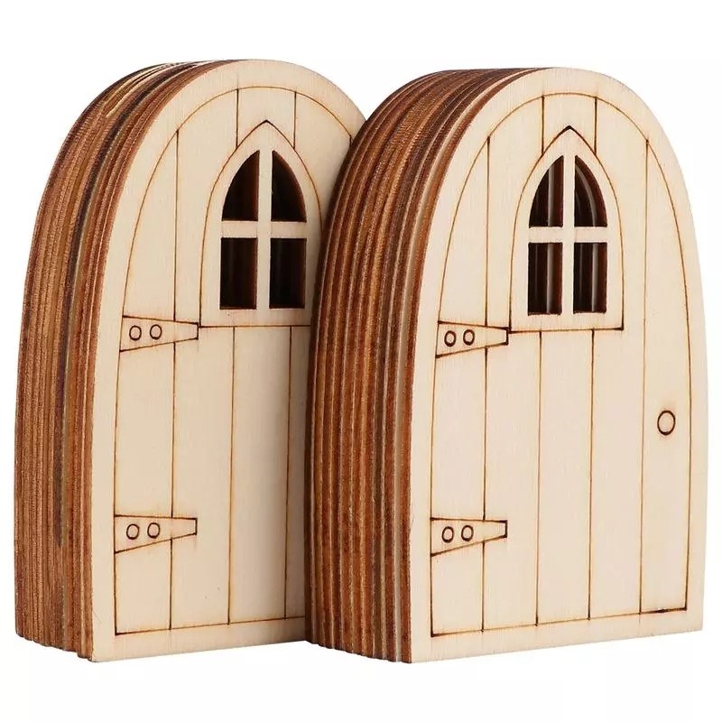 Smart Garden Mini - 10 stuks Fairy Door Miniatuur Houten