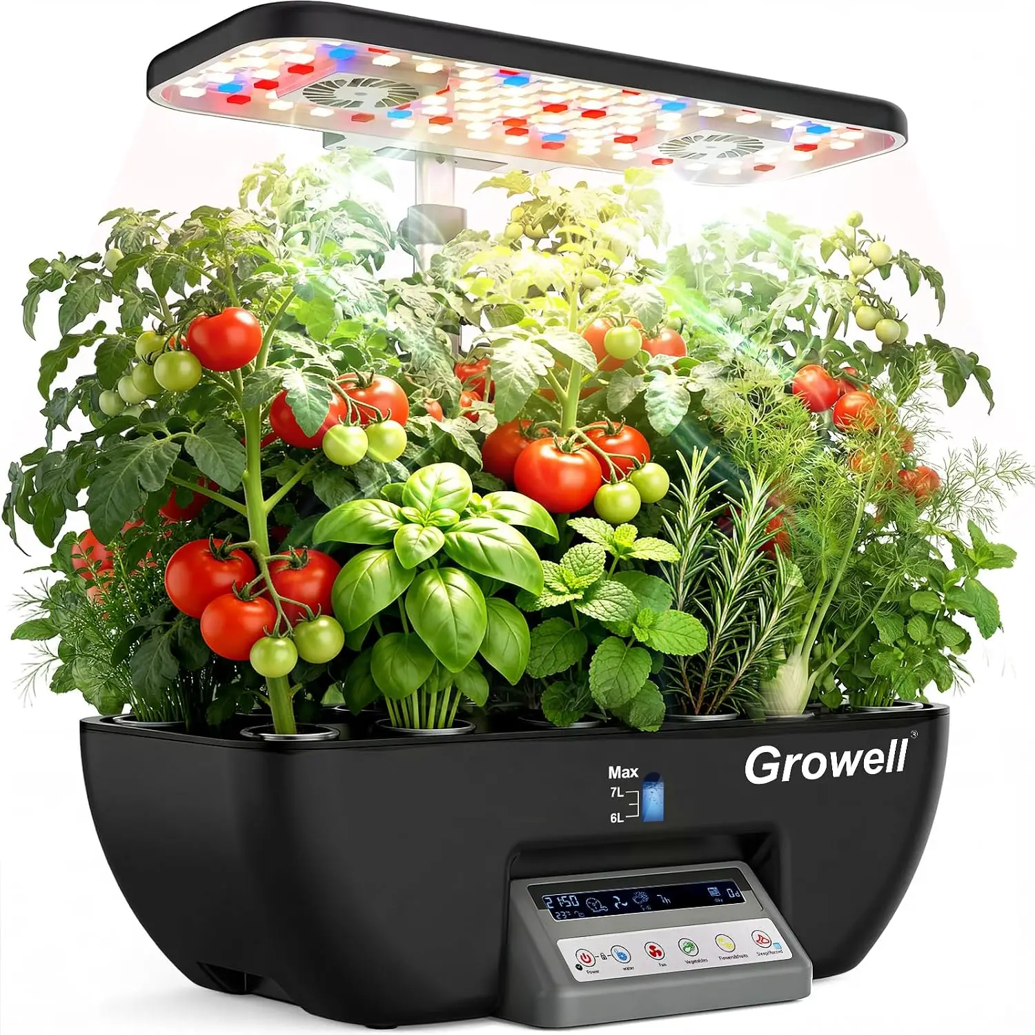 Indoor Herb Garden Kit - Bestseller Hydroponisch Kweeksetsysteem, 17 Potten Indoor