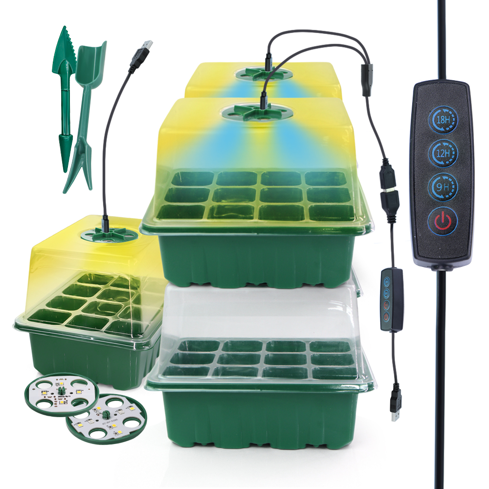 Smart Garden Greenhouse - LED Kwekerij Potten met Grow Light