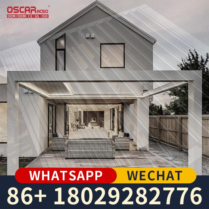 Smart Garden Design - 4x3M 3x4M Moderne Aluminium Pergola voor