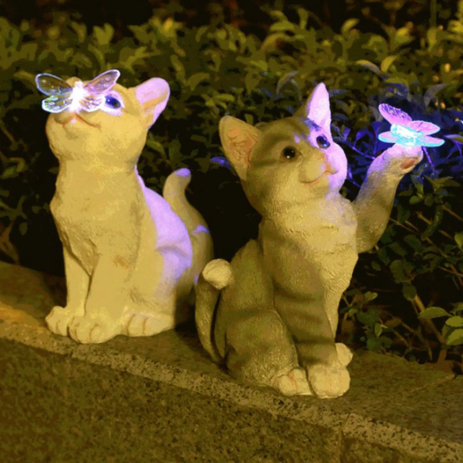 Smart Zen Garden - Outdoor Kat Sculptuur Beeldje Hanger Tuin
