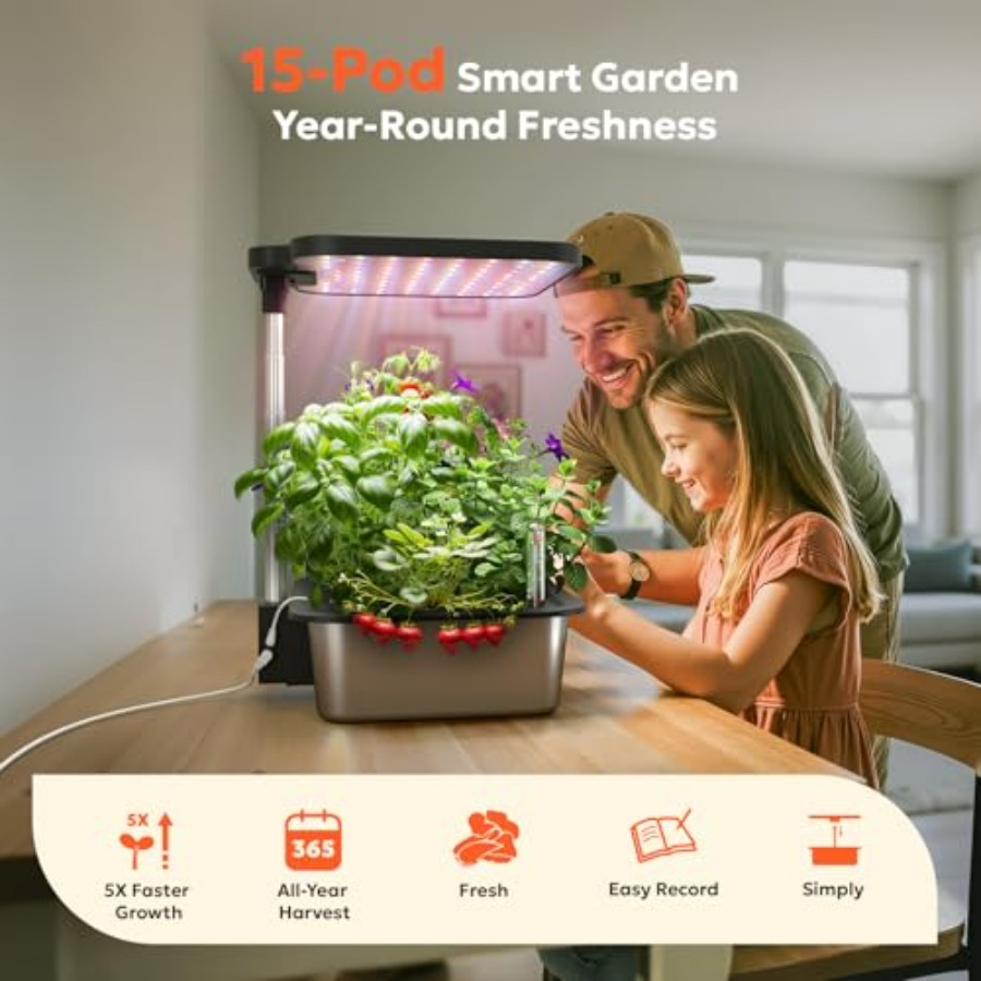 Indoor kruidentuinset met 15 p - Indoor Herb Garden Kit recensie en prijs