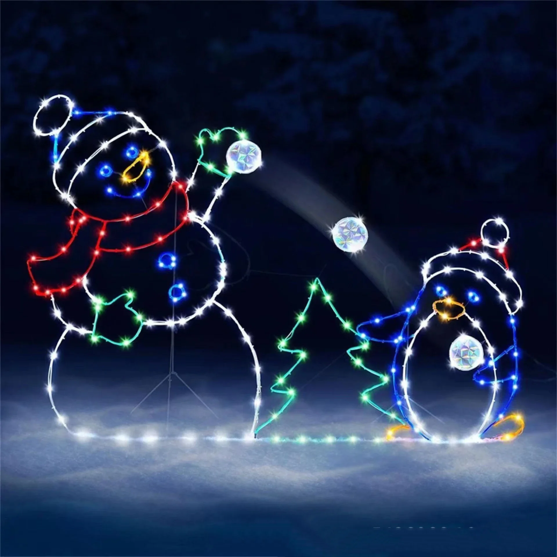 Geanimeerd sneeuwballicht LED  - Smart Garden Lamp recensie en prijs