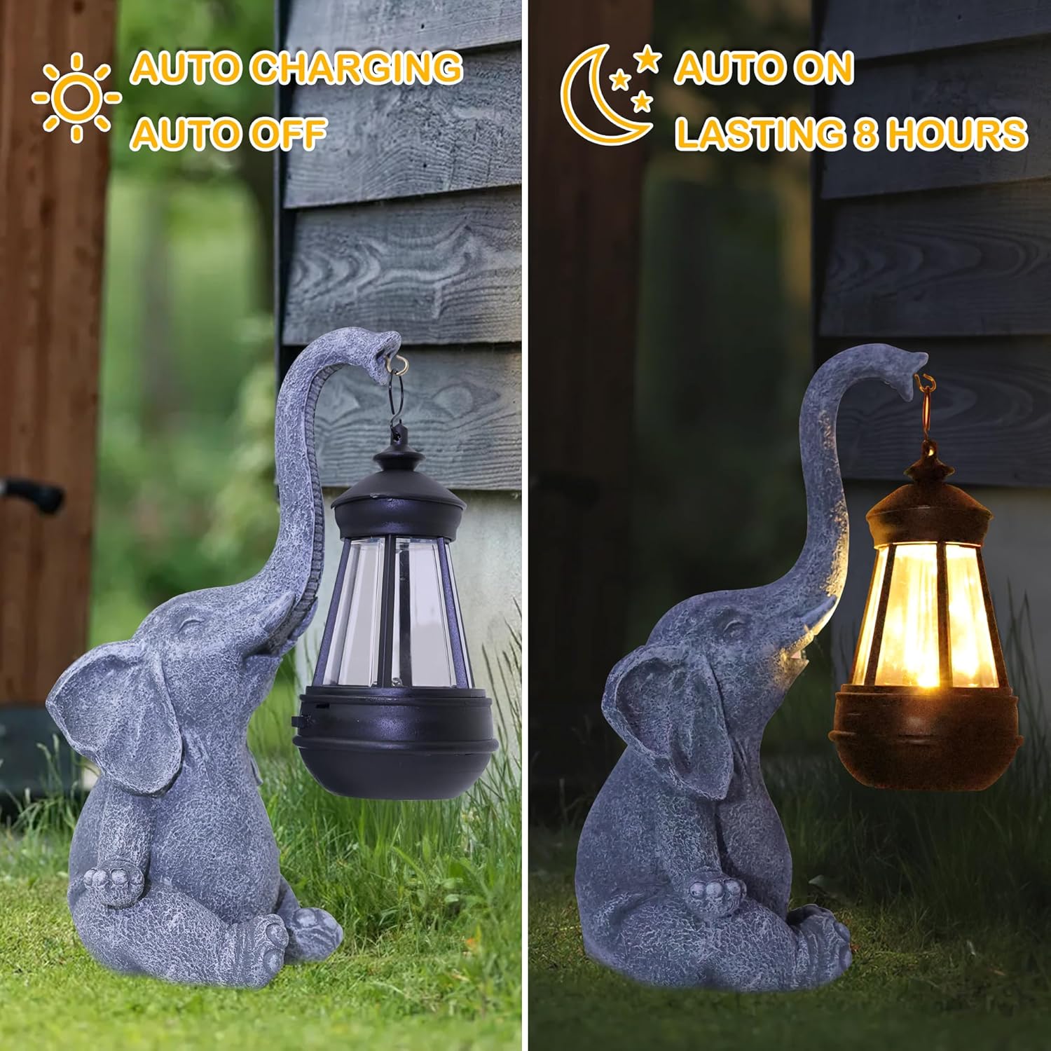 1PC Hars Olifant Tuinbeeld met - Smart Zen Garden recensie en prijs
