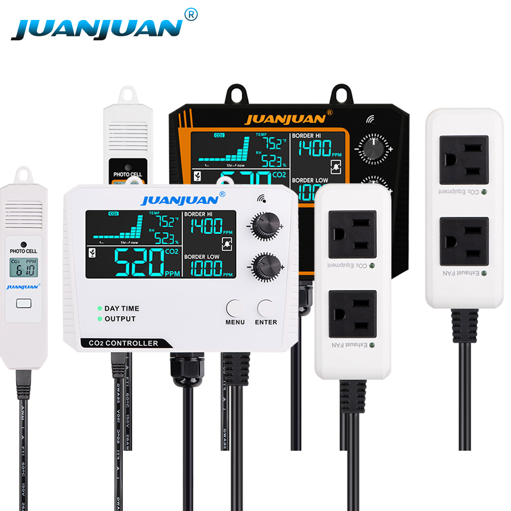 0 ~ 5000ppm CO2 Controller LCD - Smart Garden Greenhouse recensie en prijs