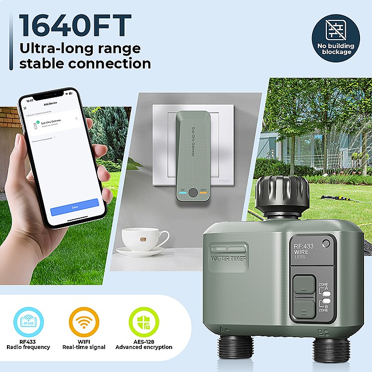 Nieuw ontwerp slimme WiFi draa - Smart Garden Design recensie en prijs