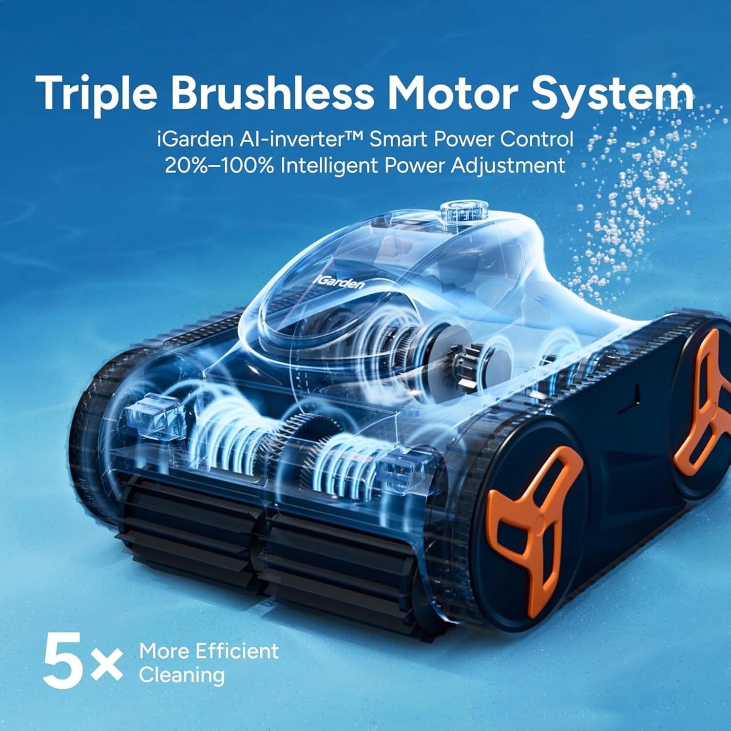 Robotische zwembadreiniger KN- - Smart Garden recensie en prijs