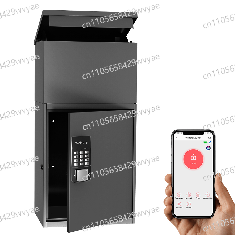 Thuisbezorgbox met slot, label - Smart Garden Box recensie en prijs