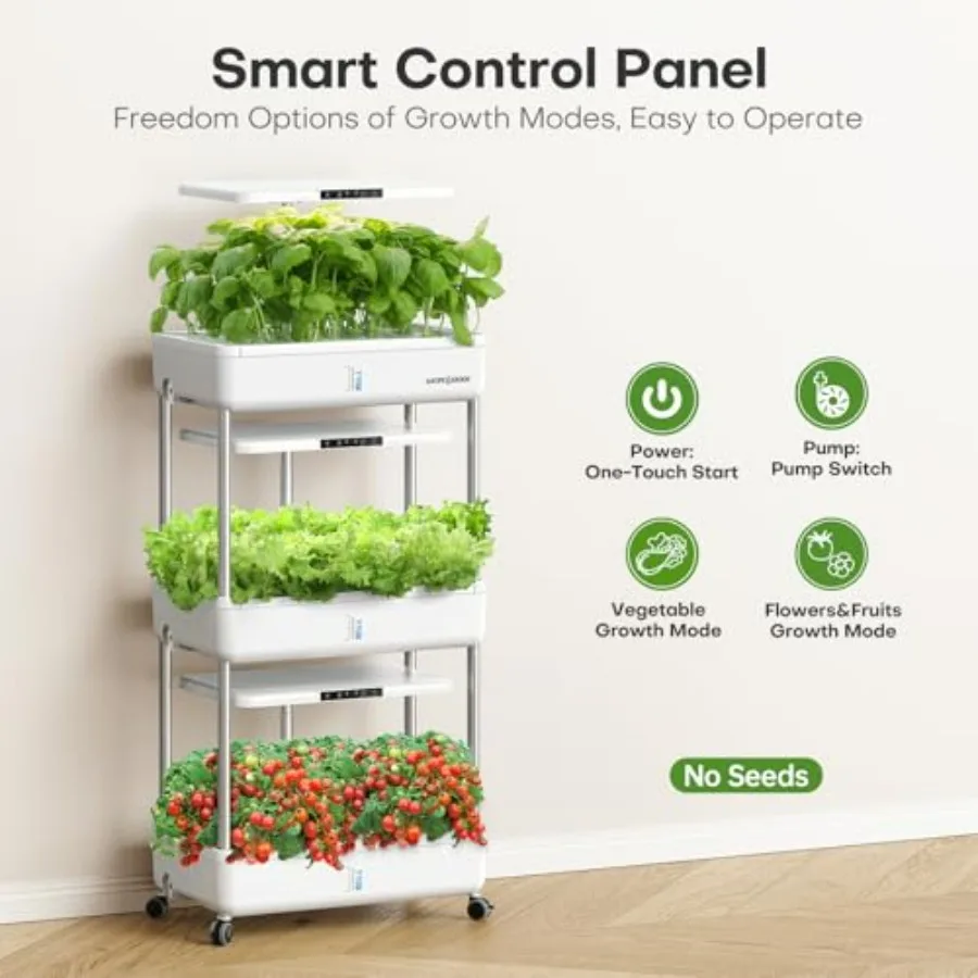 Hydroponisch kweeksysteem voor - Indoor Herb Garden Kit recensie en prijs