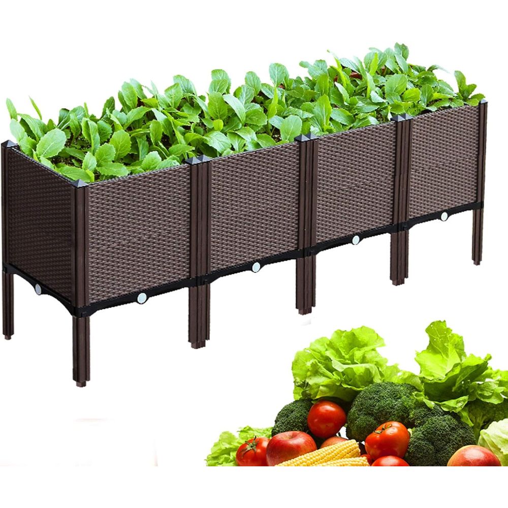 Verhoogde moestuinbak - 61H x  - Indoor Herb Garden Kit recensie en prijs