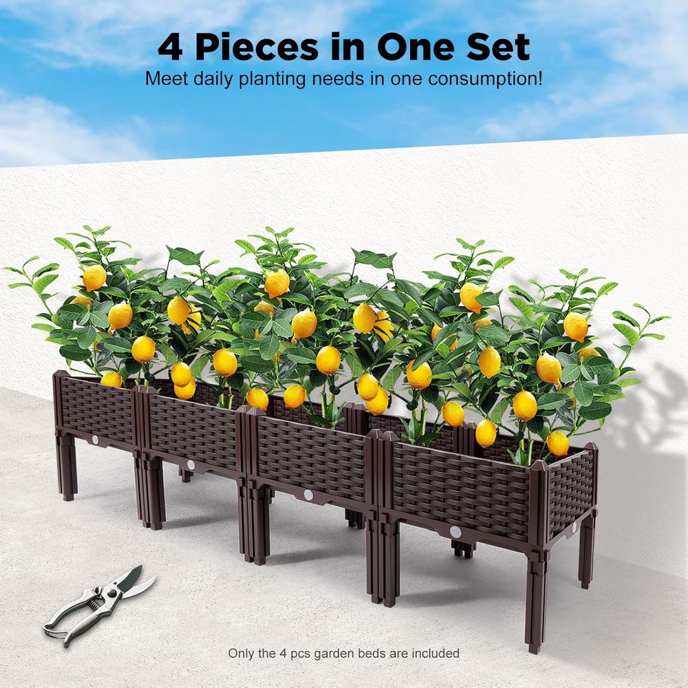 Verhoogde moestuinbak - 61H x  - Indoor Herb Garden Kit recensie en prijs