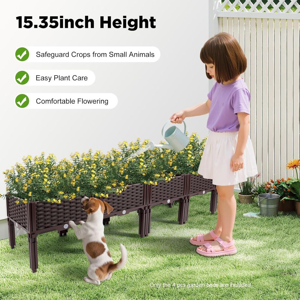 Verhoogde moestuinbak - 61H x  - Indoor Herb Garden Kit recensie en prijs