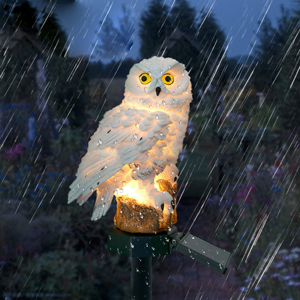 Solar Owl Statue Garden Light  - Smart Zen Garden recensie en prijs