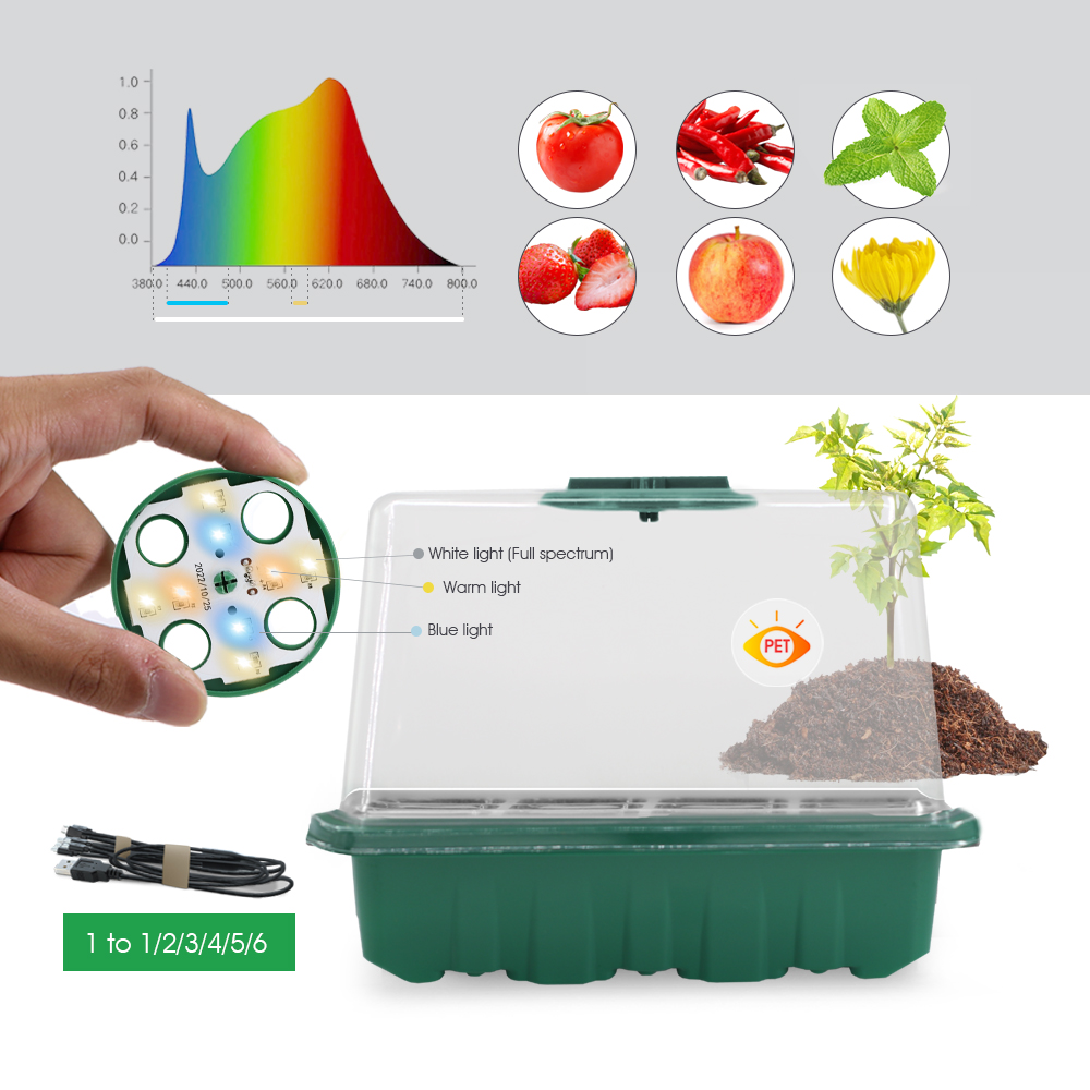 LED Kwekerij Potten met Grow L - Smart Garden Greenhouse recensie en prijs