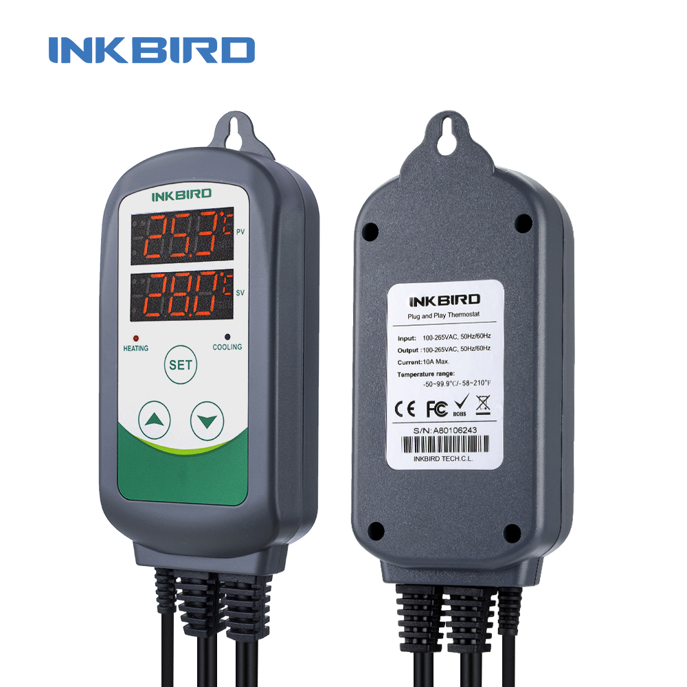 INKBIRD ITC-308 Verwarming en  - Smart Garden Greenhouse recensie en prijs