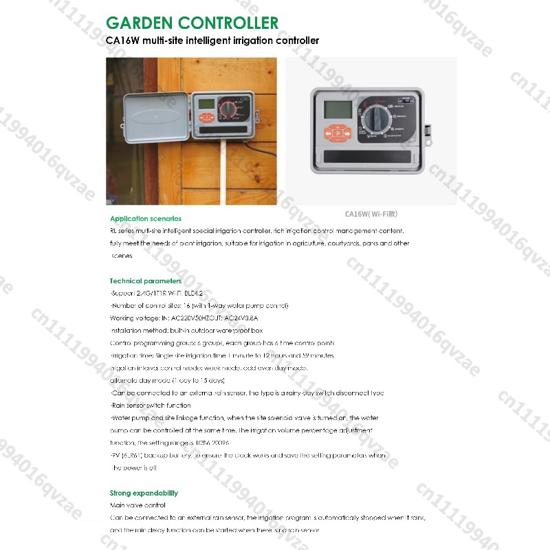 WiFi-kas watertimer slim autom - Smart Garden Greenhouse recensie en prijs