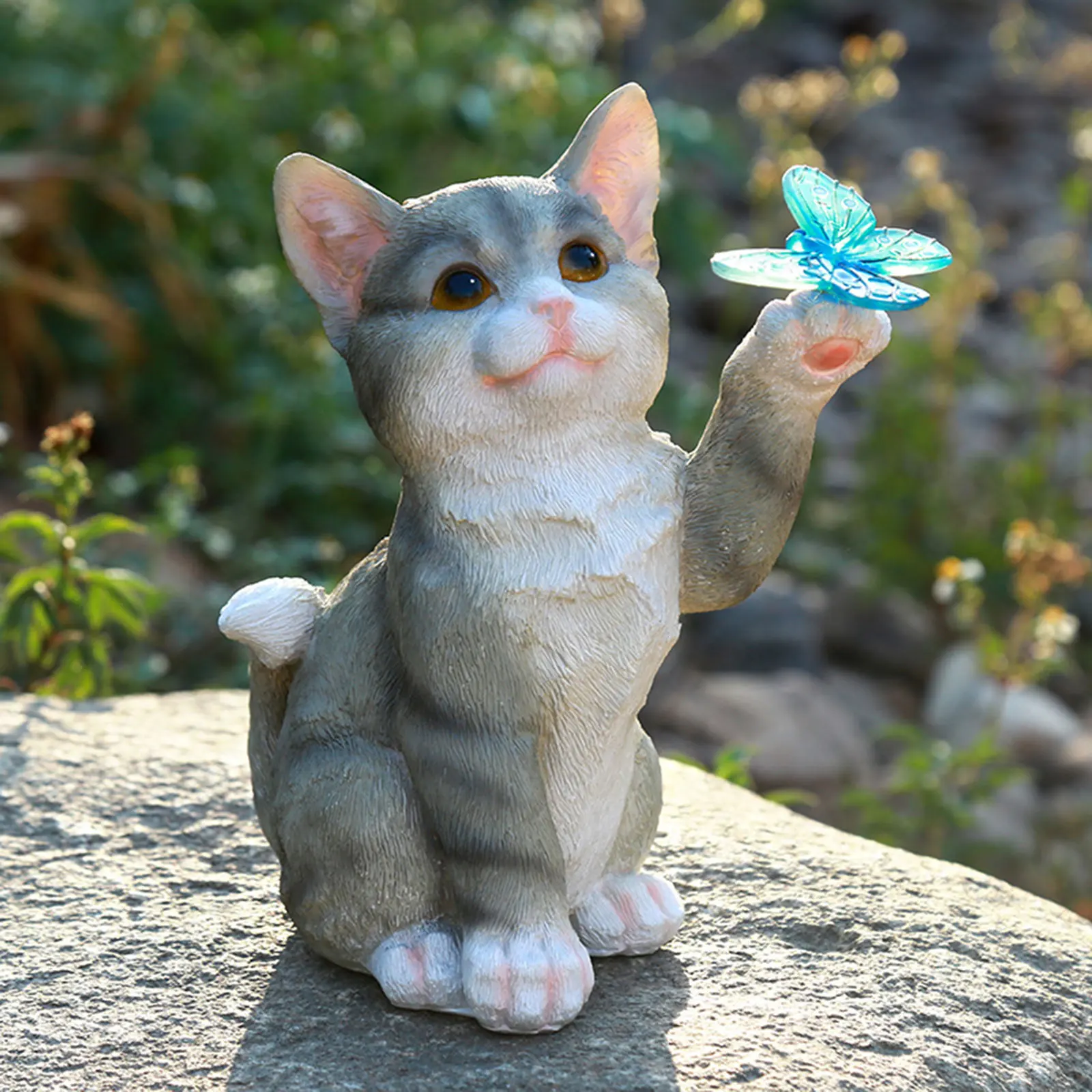 Outdoor Kat Sculptuur Beeldje  - Smart Zen Garden recensie en prijs