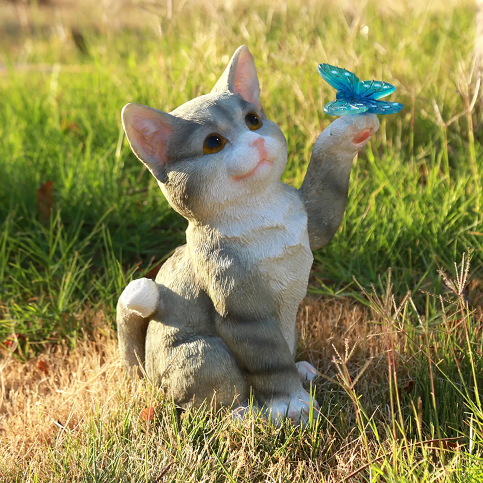 Outdoor Kat Sculptuur Beeldje  - Smart Zen Garden recensie en prijs