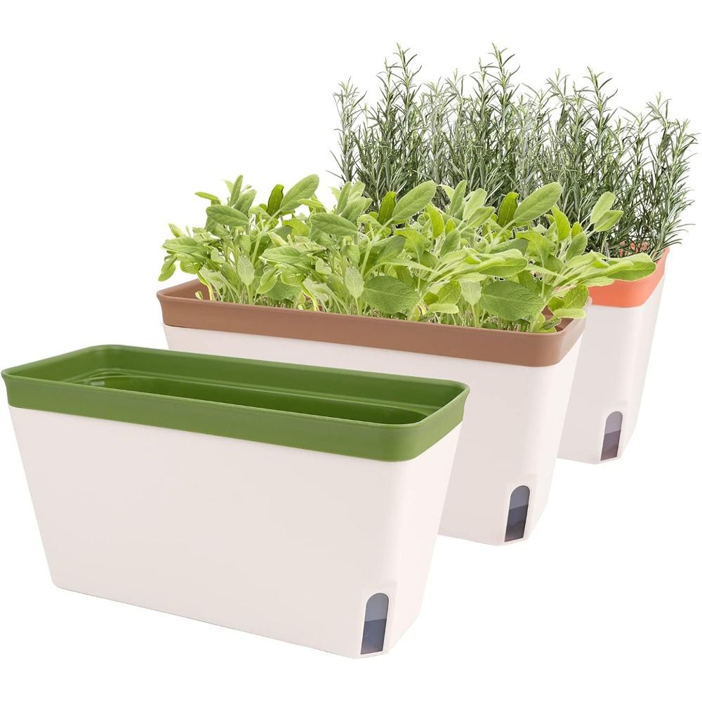 Hoogwaardige moderne zelfwater - Indoor Herb Garden Kit recensie en prijs